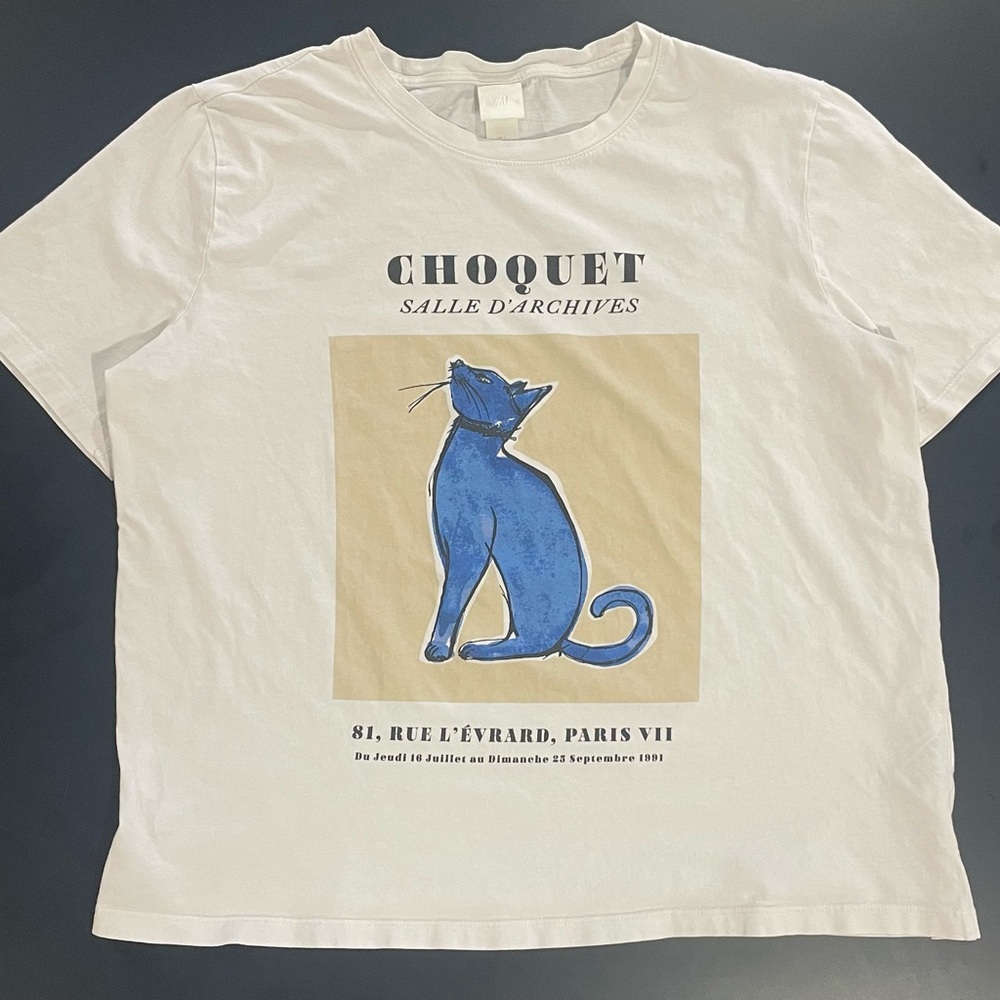 H&M Cat Tee-shirt